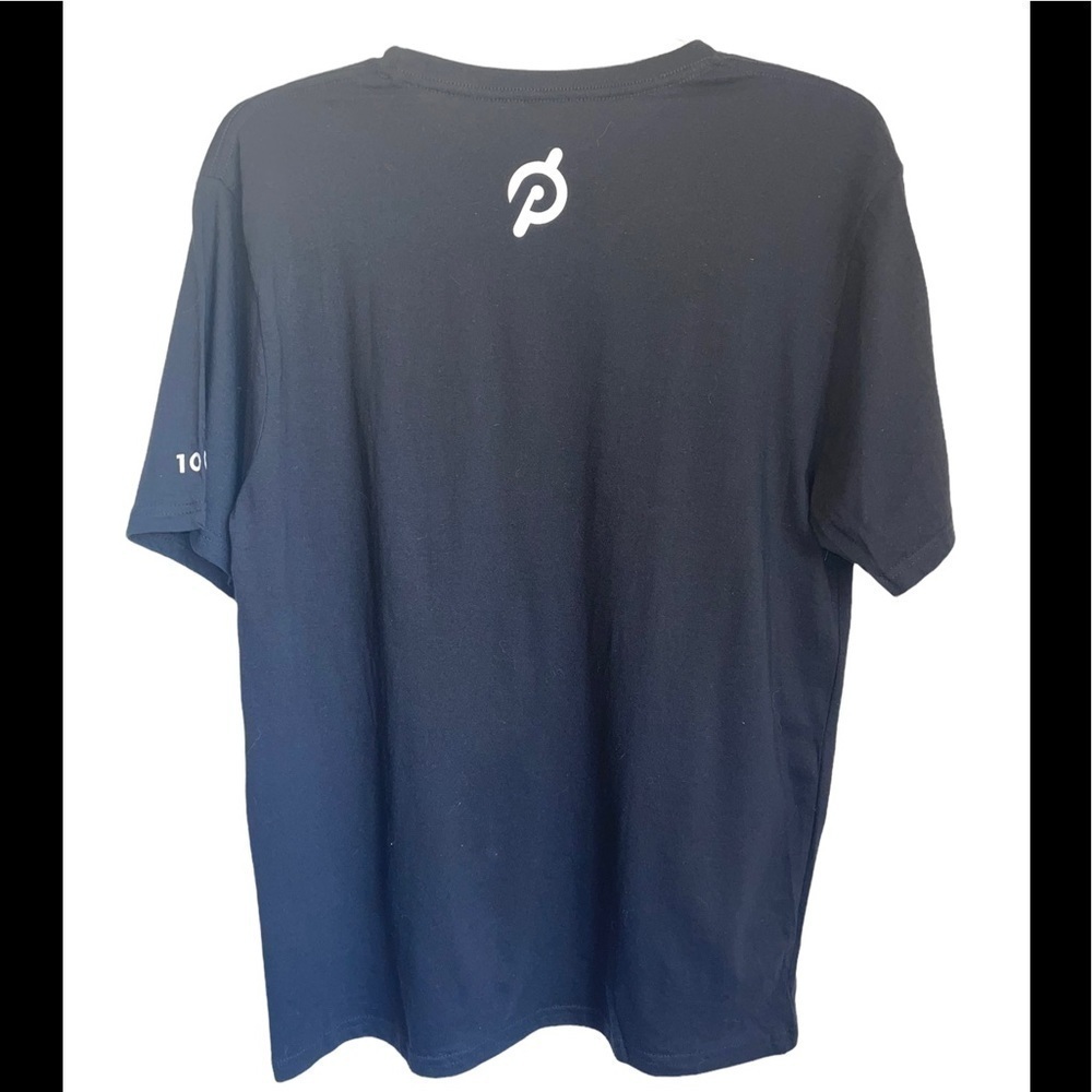 Peloton Century 100 Workout T-shirt. Size XL EUC - Picture 3 of 7